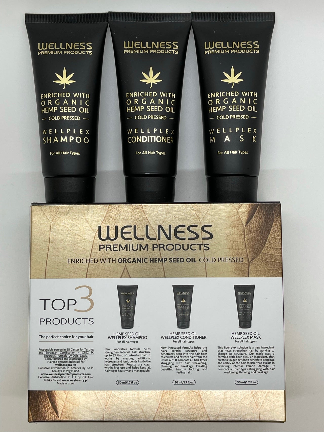 Wellplex Top 3 Travel Kit Wellness