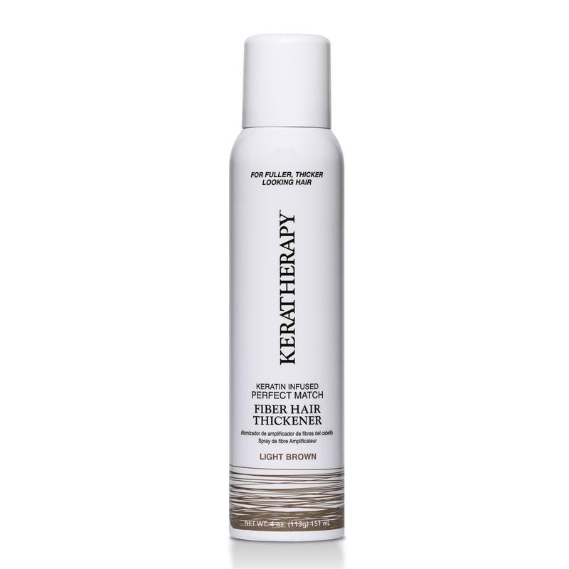 Light Brown Fiber Hair Thickener 4 oz KERATHERAPY